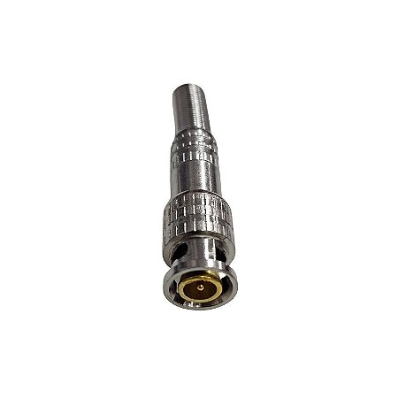 Conector Coaxial BNC Com Mola Macho 6MM