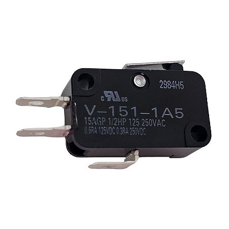 Chave Micro Switch V-151-1A5 15A 1/2HP 125/250Vac Omron