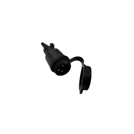 Conector Macho 3Vias JA/P3P Para Painel Melro