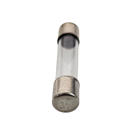 Fusível 0,8A = 800Ma 250V Grande 6DX30 Vidro Dalec