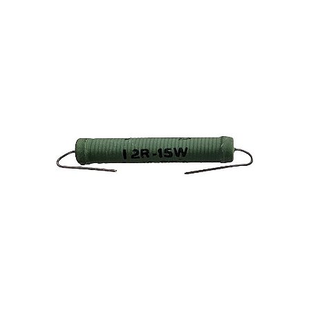 Resistor 12R 15W 10% Verde Fe-ad