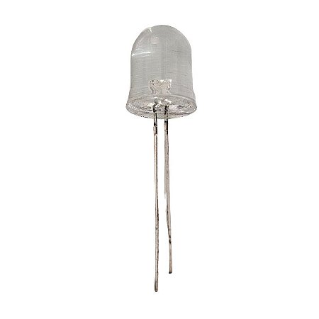 Led 10MM Branco Acende Branco
