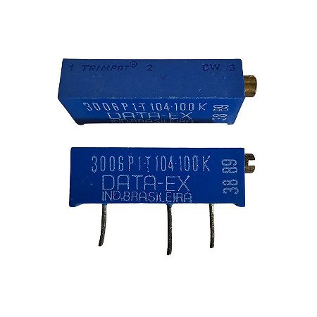 Trimpot 100K 3006P Data-Ex