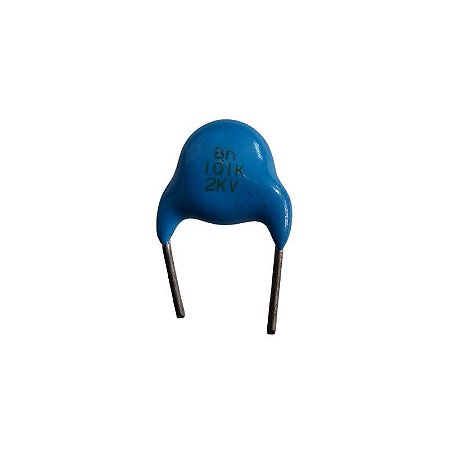 Capacitor Cerâmico 100pF x 2KV = 101K 2KV