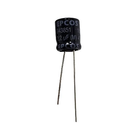 Capacitor Eletrolítico 2.2uF x 450V RD 105º Epcos