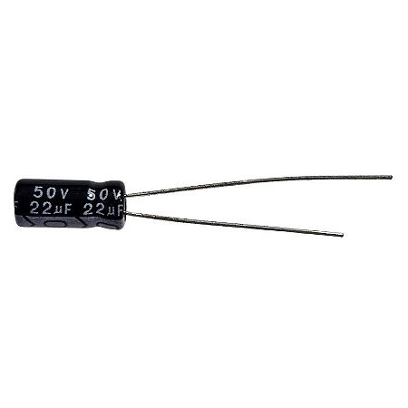 Capacitor Eletrolítico 22uF x 50V RD 85º KingCap