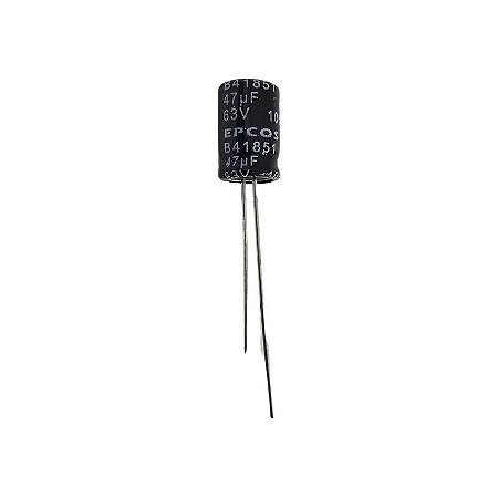 Capacitor Eletrolítico 47uF x 63V RD 105º Epcos