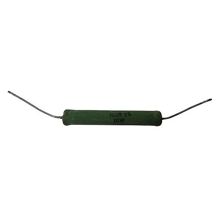 Resistor 100R 10W 5% Verde
