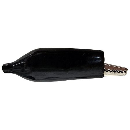 Garra Jacaré Média WD-026 Preta 40MM