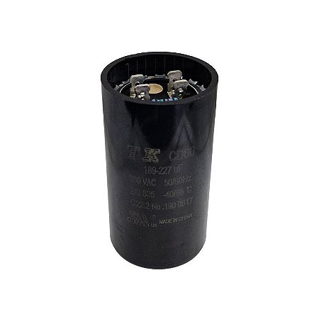 Capacitor de Partida 189-227uF x 330V 50/60Hz CD60 TK