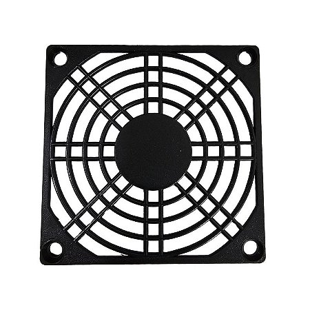 Tela Plástica Para Cooler 80X80MM Preta