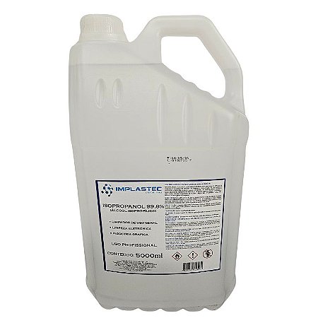 Álcool Isopropílico 5 Litros Implastec