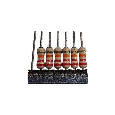 Resistor 22K 1/4W 5% Pré Formado