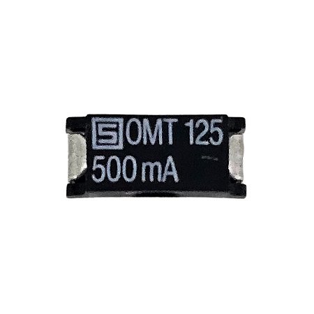 Fusível 0,5A = 500mA 125V Smd = OMT125 500mA Schurter 3404.0112.11