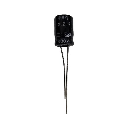 Capacitor Eletrolítico 2,2uf X 400V RD 105º Sme