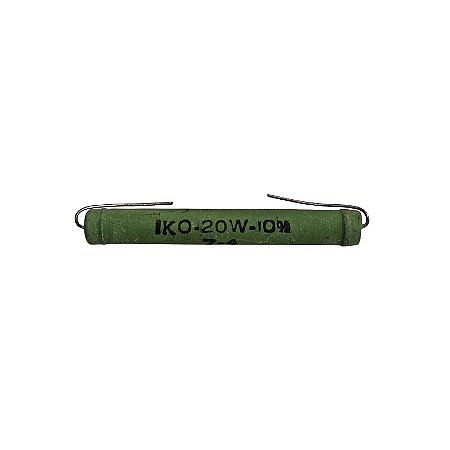 Resistor 1K0 20W 10% Axial Verde Fead