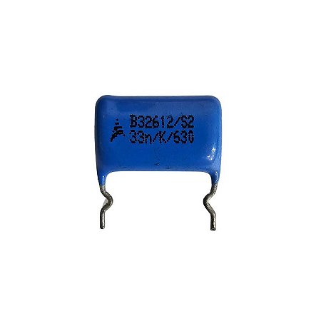 Capacitor Poliéster 330K x 630V = 33N/K/630 Epcos