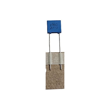 Capacitor Poliéster 100K X 63V 10% = u1K63