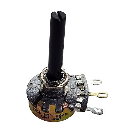 Potenciometro 470K A Rotativo Linear Sem Chave 23MM REF360