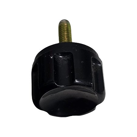 Botão Rosqueável Preto