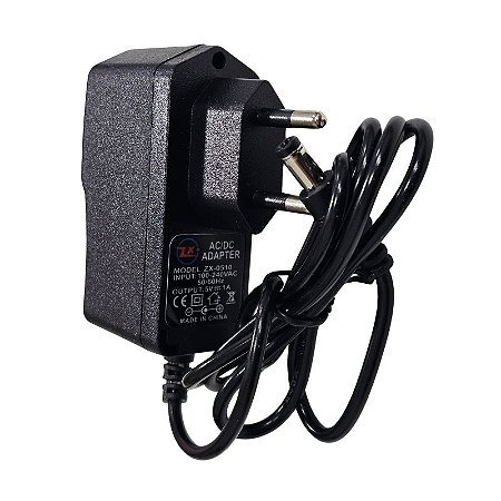 Fonte de Alimentação 5V 1A DC5.5 x 2,1mm ZX-0510 Bivolt