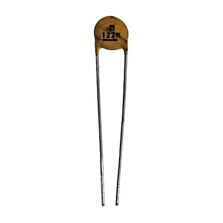 Capacitor Cerâmico 1K2 x 50V = B122K