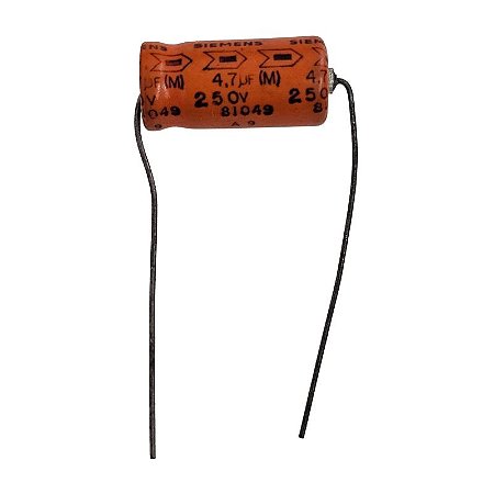 Capacitor Eletrolítico 4,7uF x 250V Axial 81049