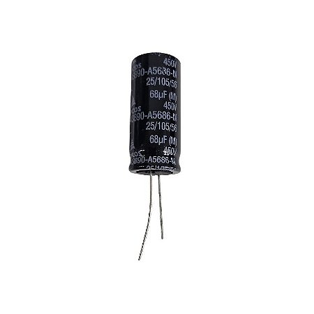 Capacitor Eletrolítico 68uF x 450V 105° RD B43890-A5686-M Epcos