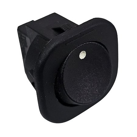 Chave Gangorra T120 6A 250V ON OFF Com Parafuso de Fixação Preta