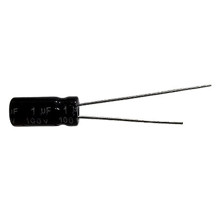 Capacitor Eletrolítico 1uF x 100V RD 105º Jwco