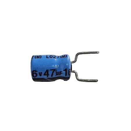 Capacitor Eletrolítico 47uF x 16V RD 85º Lelon