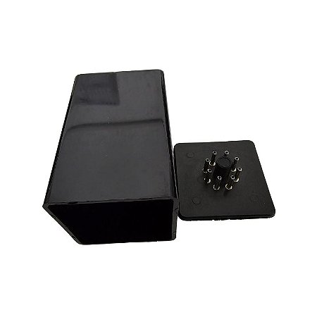 Case Para Rele 8Pinos 75mmx45mmx45mm