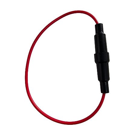 Porta Fusível F103C Para Fusível Grande 6X30 Com Fio