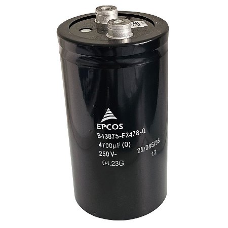 Capacitor Eletrolítico 4700uF x 250V RD 85º Giga Epcos