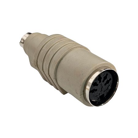 Adaptador Dim 5 Pinos Fêmea x Mini Dim 6 Pinos Macho