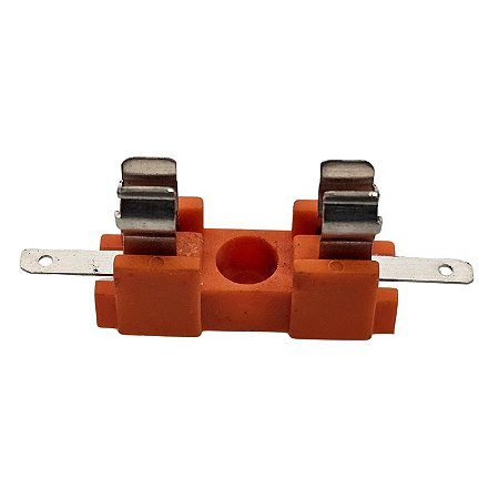 Porta Fusível 5x20 Laranja