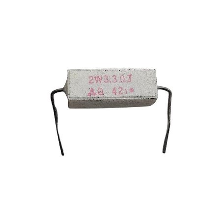 Resistor 3R3 2W 5% Porcelana
