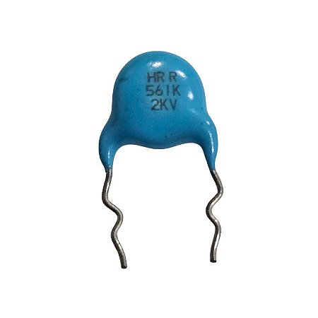 Capacitor Cerâmico 560pF x 2KV = 561K 2KV