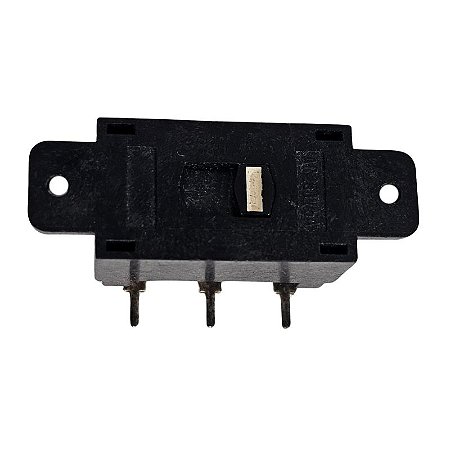 Chave HH Deslizante 3 Terminais 90º 5A 250V Preta