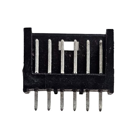 Conector 280372-2 6 Vias Preto AMP