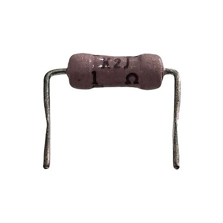 Resistor 1R 2W 5% = 1R X2J Rosa