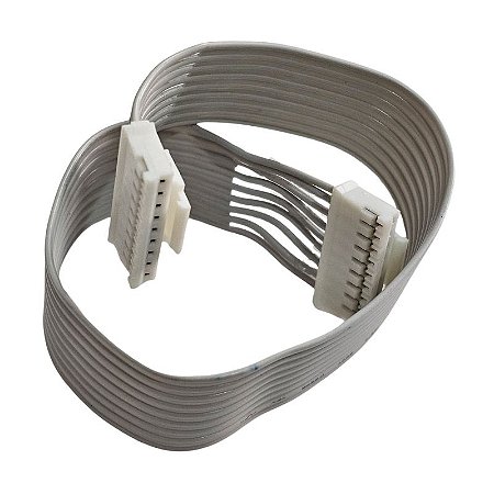 Cabo Flat 9 Vias x 22CM Com Conector