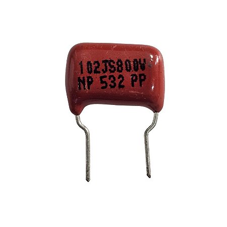 Capacitor Poliéster 1K x 800V = 102JS800