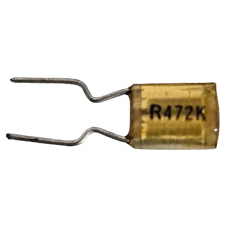 Capacitor Poliéster 4K7 x 50V = R472K