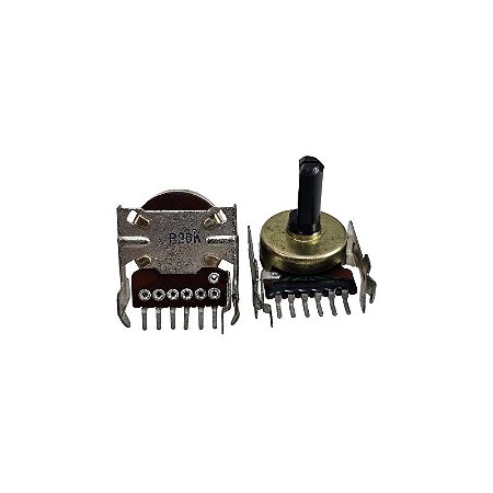 Potenciômetro 20K Rotativo B20K 7 Terminais