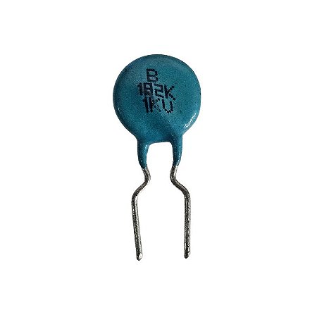 Capacitor Cerâmico 1K8 x 1KV = B182K 1KV