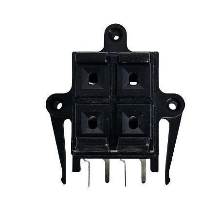 Borne 4 Vias WP4-15 Jalco Preto