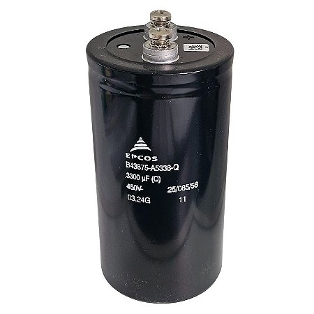 Capacitor Eletrolítico 3300uF x 450V RD 85º Giga Epcos