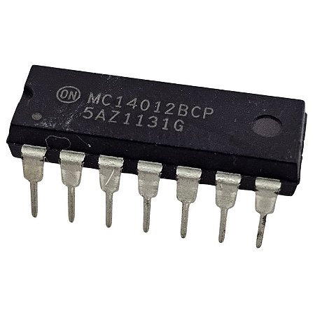 CD4012 = MC14012BCP Circuito Integrado Motorola