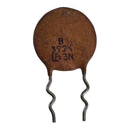 Capacitor Cerâmico 3K9 x 50V = B 392K